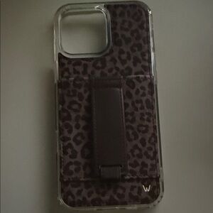 Wallis Leopard Print Phone Case with Kickstand